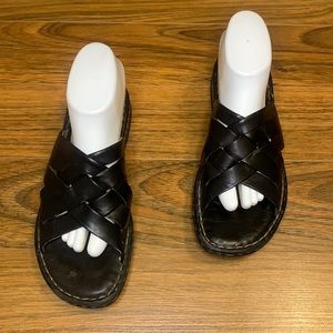 Born Slide Sandals Size 10